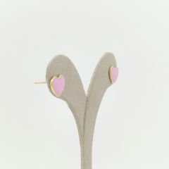 Pembe Kalp Küpe – KP00768