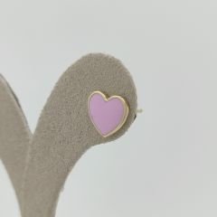 Pembe Kalp Küpe – KP00768