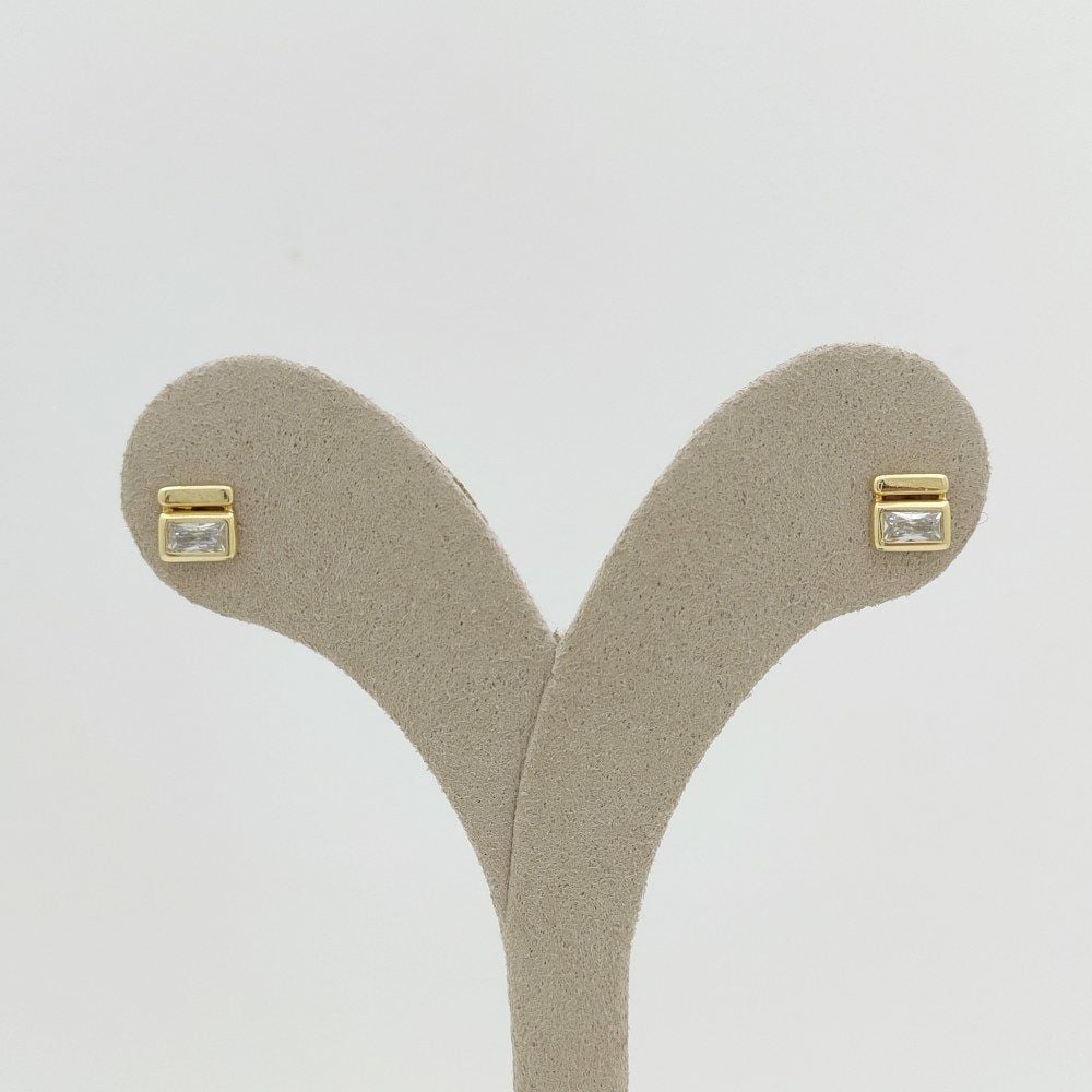 Taşlı Kare Küpe – KP00764