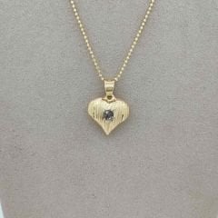 Üç Boyutlu Kalp Kolye Ucu – KLU0464