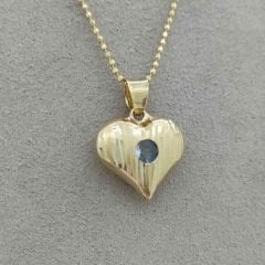 Üç Boyutlu Kalp Kolye Ucu – KLU0464