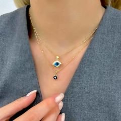 Göz Nazar Boncuk Kolye Ucu – KLU0472