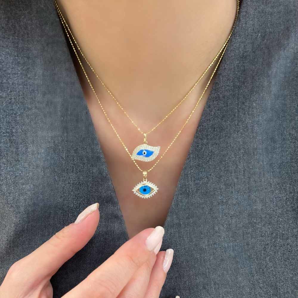 Göz Nazar Boncuk Kolye Ucu – KLU0471