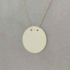 Madalyon Kolye Uçlu Zincir – KLY0903