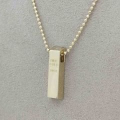 Külçe Altın Kolye Uçlu Zincir – KLY0902