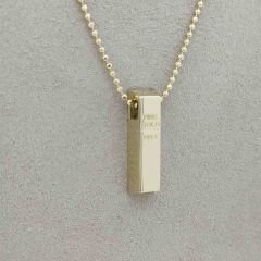 Külçe Altın Kolye Uçlu Zincir – KLY0902