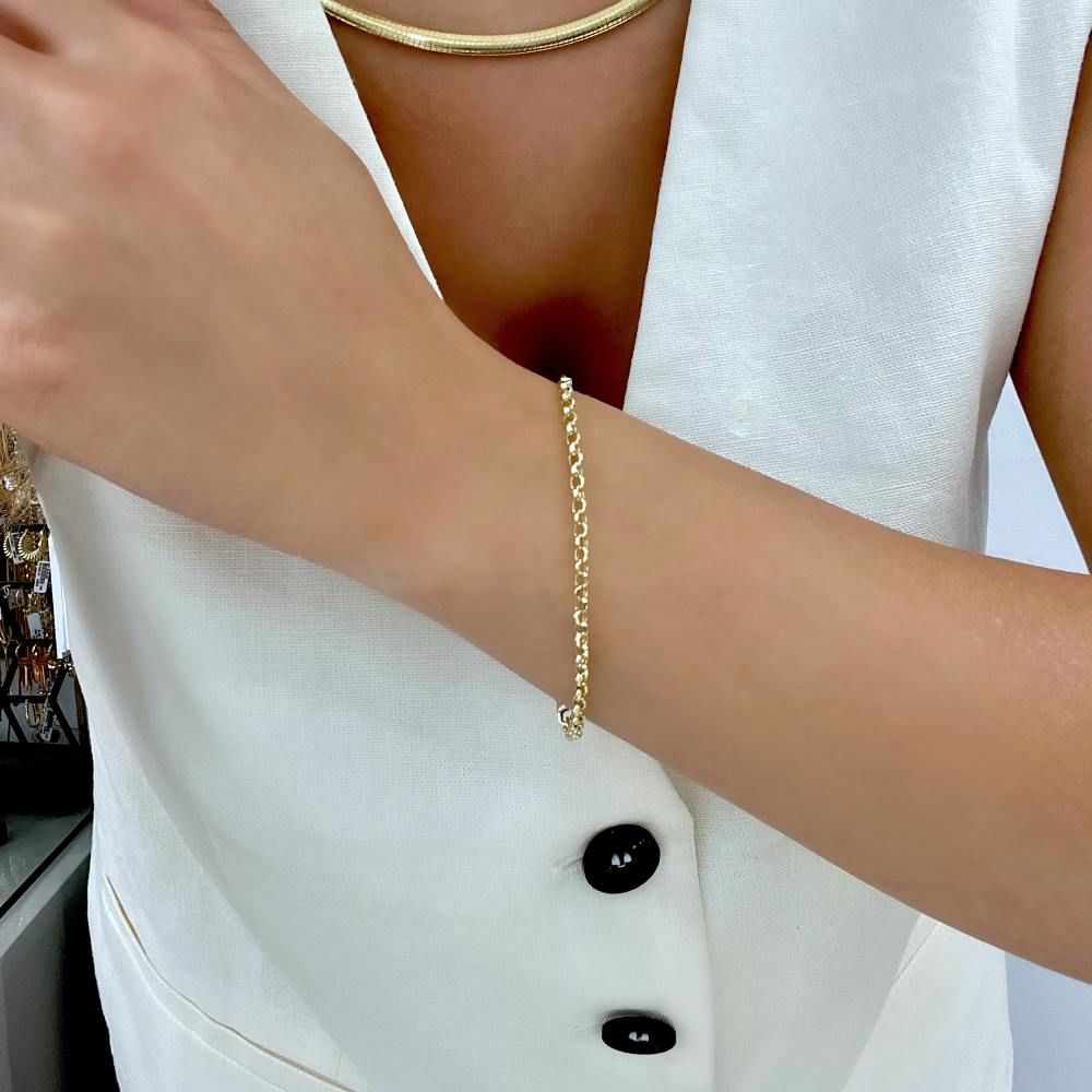 Doç Zincir Altın Bileklik – BLK0776