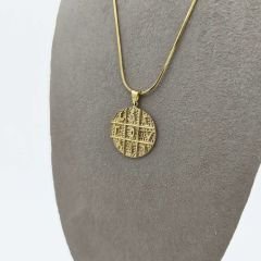 Tılsımlı Madalyon Kolye Ucu Küçük Boy – KLU0493