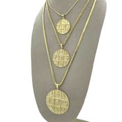 Tılsımlı Madalyon Kolye Ucu Küçük Boy – KLU0493