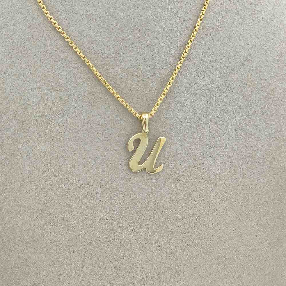 U Harf Kolye Ucu – KLU0312