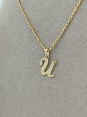 U Harf Kolye Ucu – KLU0312