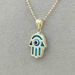 Mavi Göz Fatma’nın Eli Kolye Ucu – KLU0473