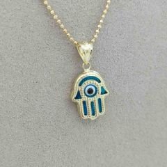 Mavi Göz Fatma’nın Eli Kolye Ucu – KLU0473