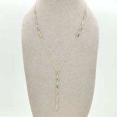 Renkli Kare Taşlı Kolye – KLY0912