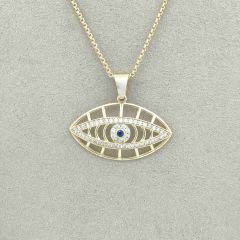 Kafeste Göz Kolye Ucu – KLU0505