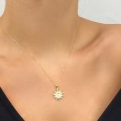 Kalpli Şans Yıldızı Kolye Ucu – KLU0519