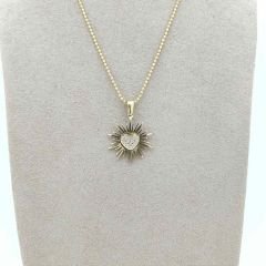 Kalpli Şans Yıldızı Kolye Ucu – KLU0519