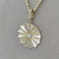 Yıldız Madalyon Kolye Ucu – KLU0536