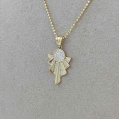 Taşlı Anka Kuşu Kolye Ucu – KLU0530