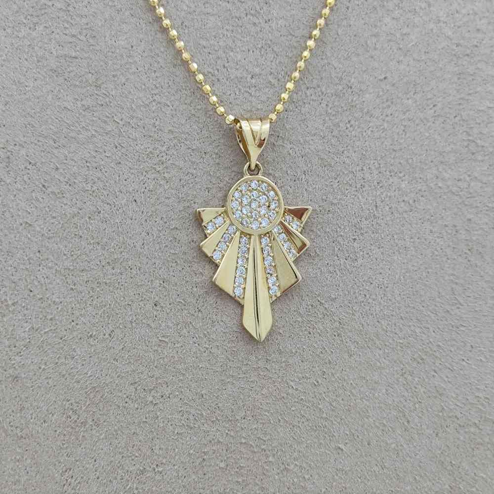 Taşlı Anka Kuşu Kolye Ucu – KLU0530