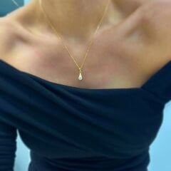 Damla Form Tektaş Kolye Ucu – KLU0514