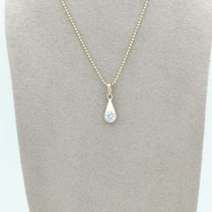 Damla Form Tektaş Kolye Ucu – KLU0514