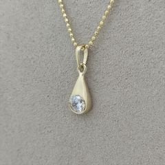 Damla Form Tektaş Kolye Ucu – KLU0514