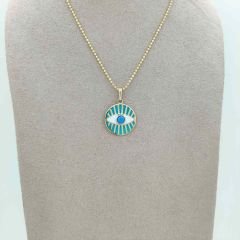 Göz Nazar Boncuk Kolye Ucu – KLU0527