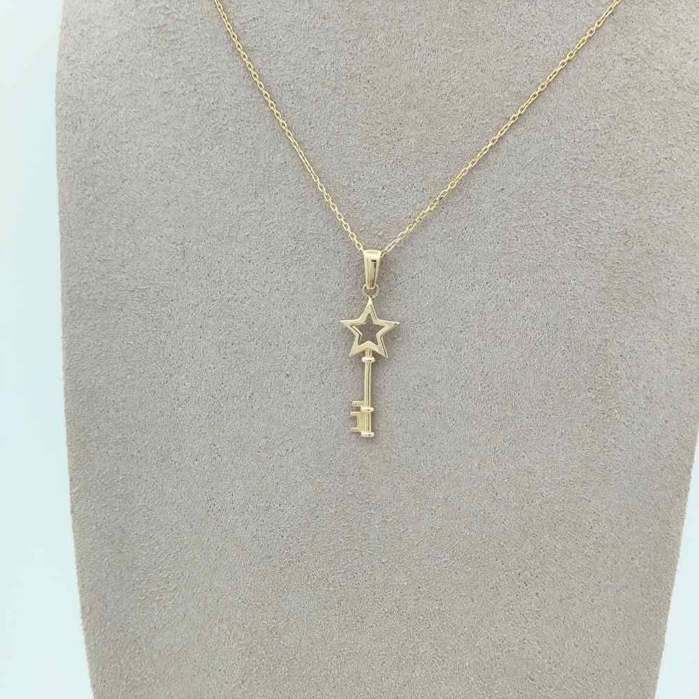 Yıldız Anahtar Kolye Ucu – KLU0507