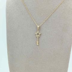 Yıldız Anahtar Kolye Ucu – KLU0507