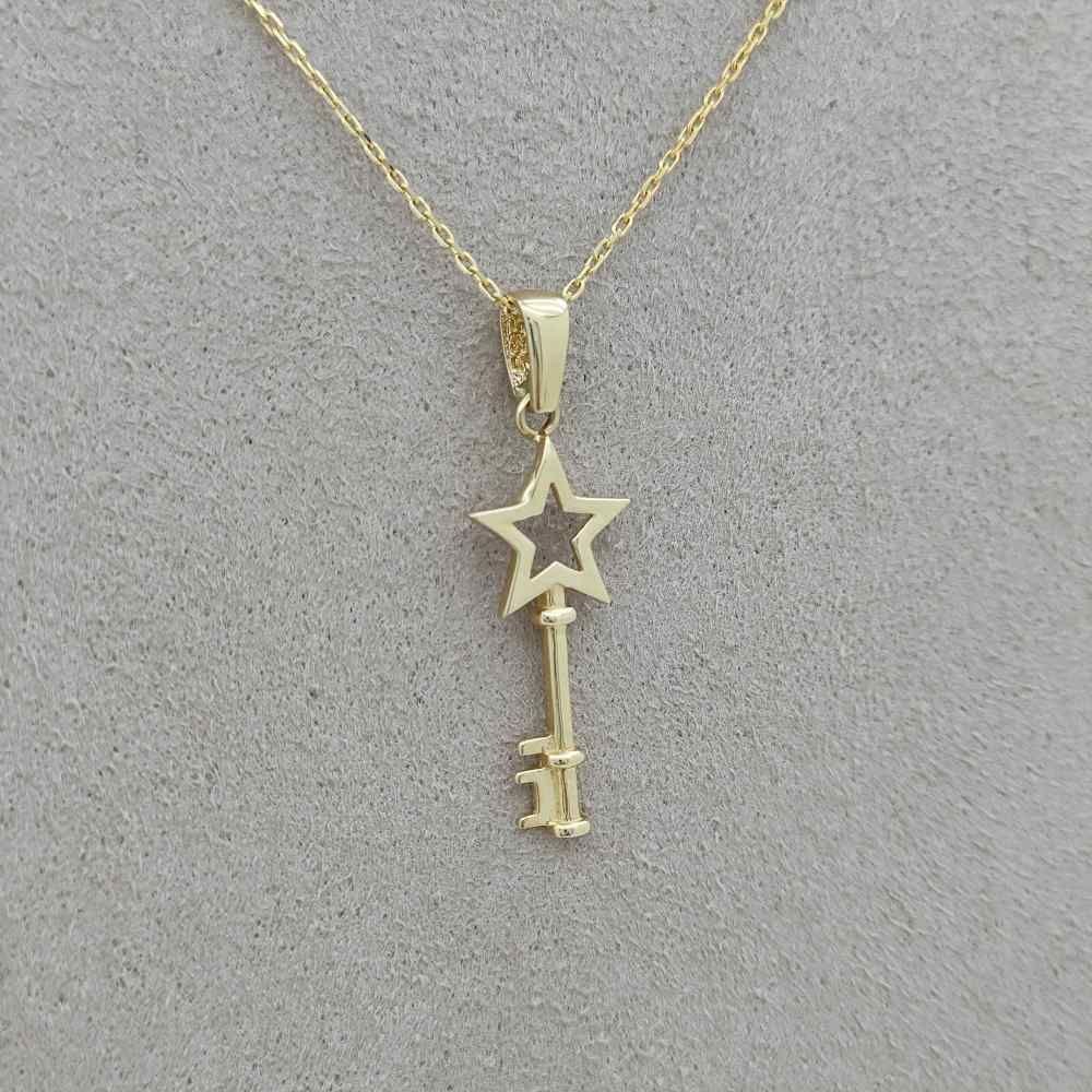 Yıldız Anahtar Kolye Ucu – KLU0507