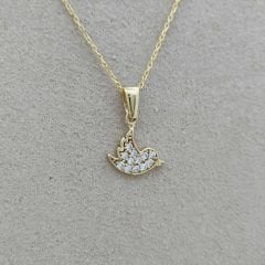 Taşlı Kuş Kolye Ucu – KLU0506