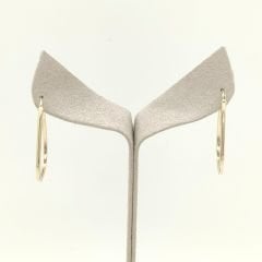 Oval Damla Halka Küpe – KP00826