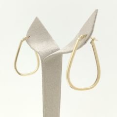 Oval Damla Halka Küpe – KP00826