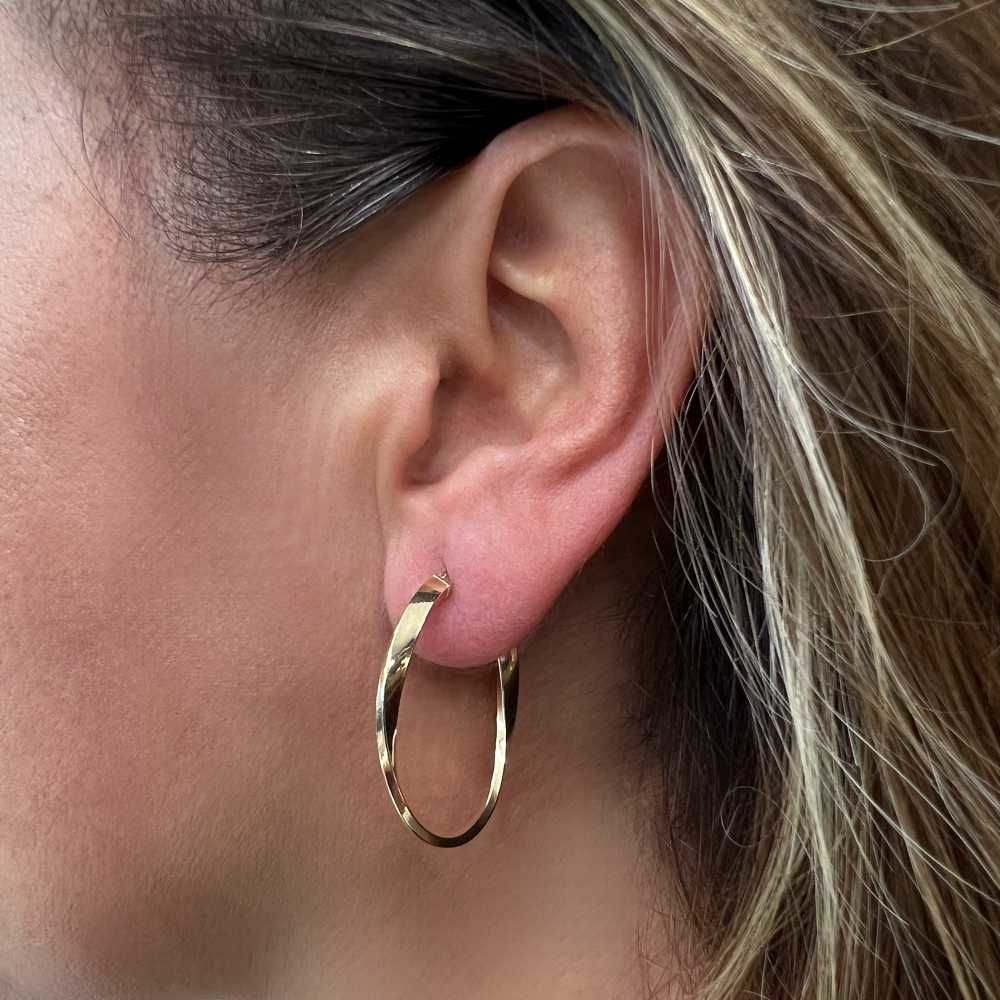 Oval Halka Küpe – KP00823