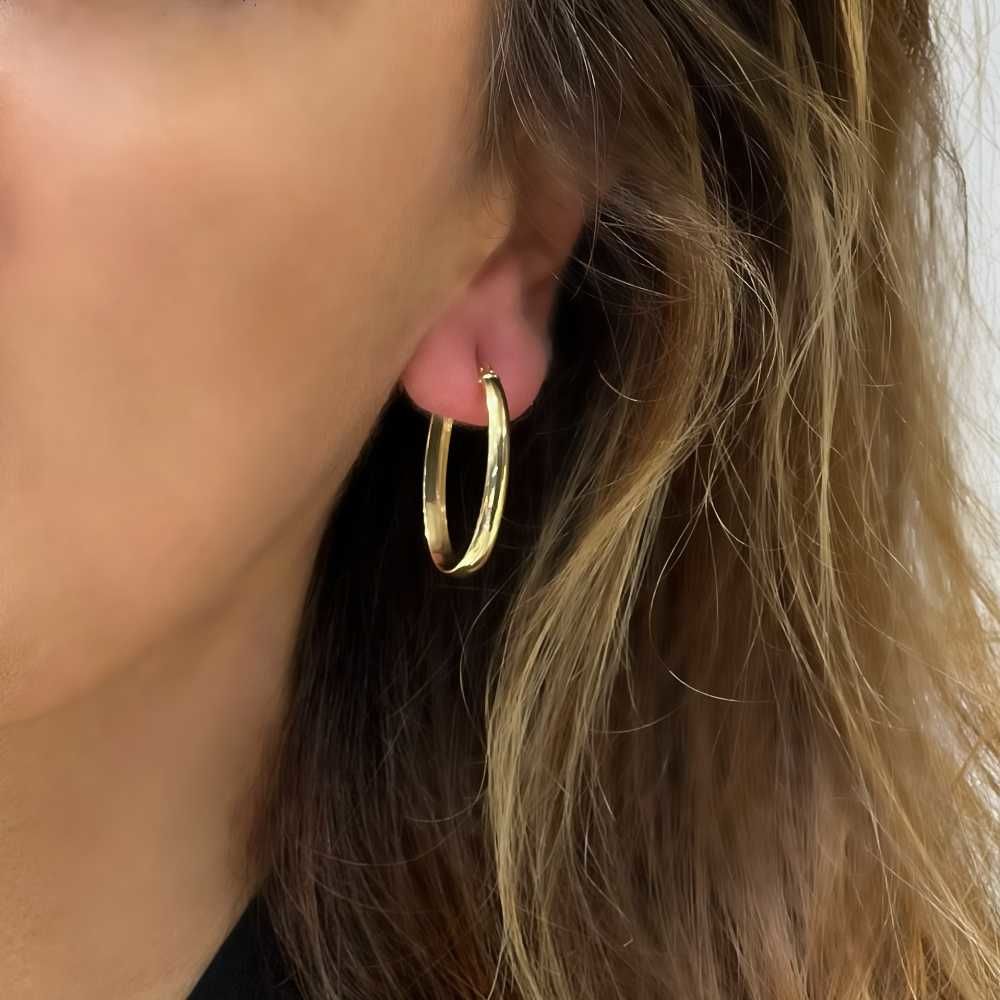 Oval Halka Küpe – KP00821