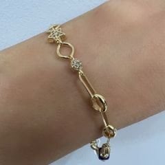 Yıldız ve Nazar Boncuklu Bileklik – BLK0853