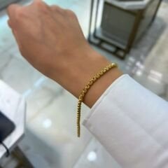 Traşlı Doç Zincir Bileklik - BLK0860