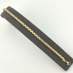 Traşlı Doç Zincir Bileklik - BLK0860